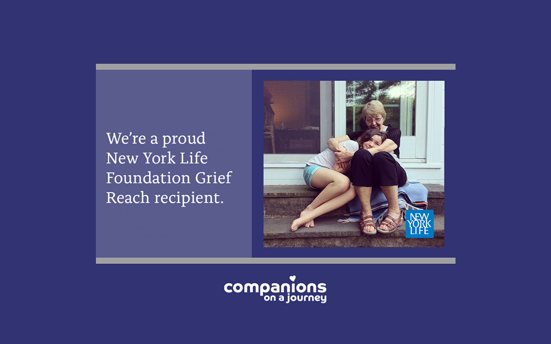 COJ Receives Grief Reach Grant from the New York Life Foundation