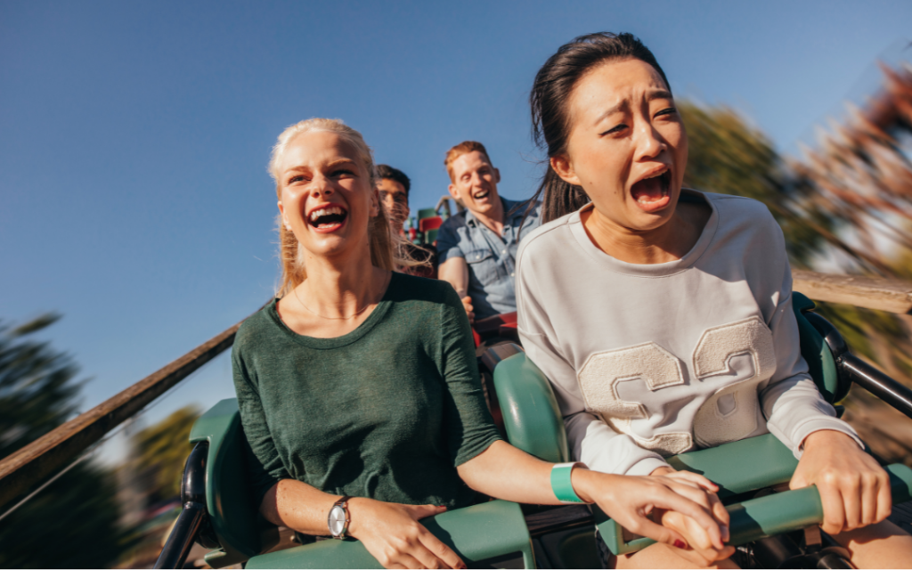 Focus on 5 senses when afraid