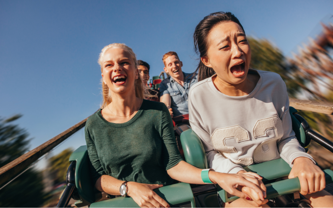 Focus on 5 senses when afraid