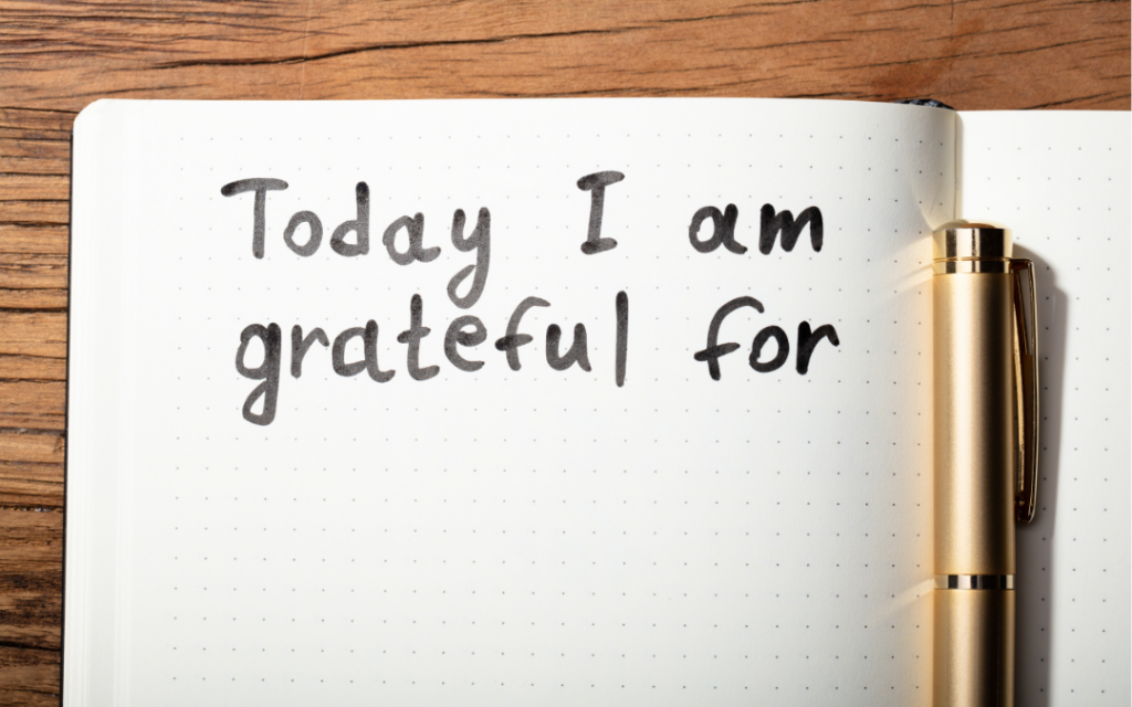 Gratitude journal
